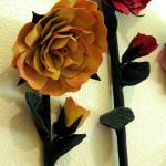 Rose Large Flowers Wall Han..