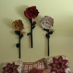 Rose Large Flowers Wall Han..
